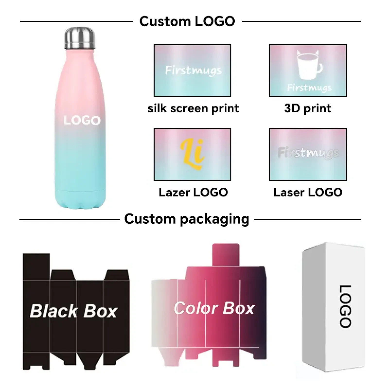 Wholesale Vintage Design 304 Stainless Steel Insulated Vacuum Flask Eco-Friendly Business Boxed Hot Water Sports Vacuum Flask
