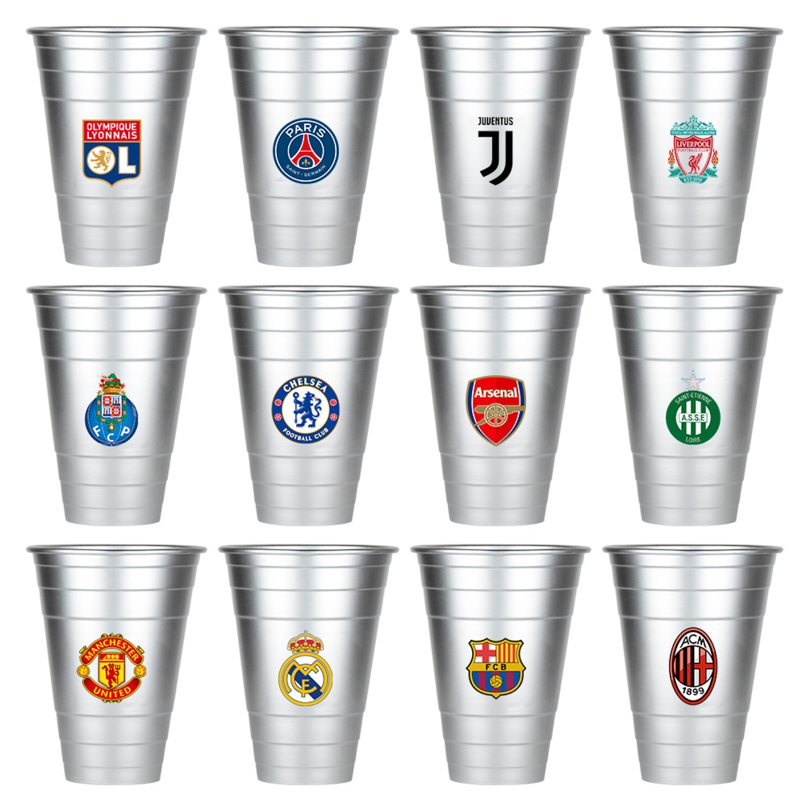 KLP  Chinese Suppliers Personalized Sublimation Mug 660ml Disposable Aluminum Cup Aluminum Tumbler Beer Cup