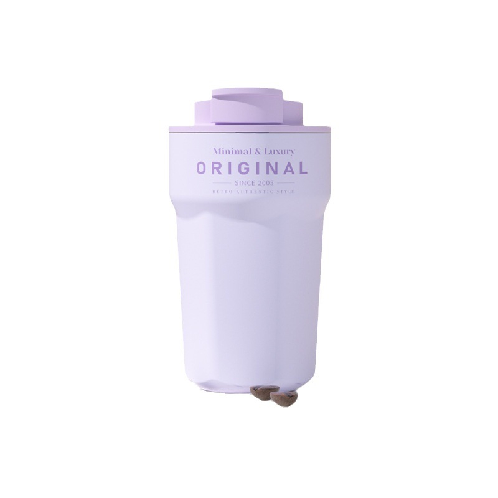 Cflask 480ml Multifunctional Integrated Stainless Steel Ceramic Coffee Tumbler, Creative Design, 6-12 Hours Thermal Retention