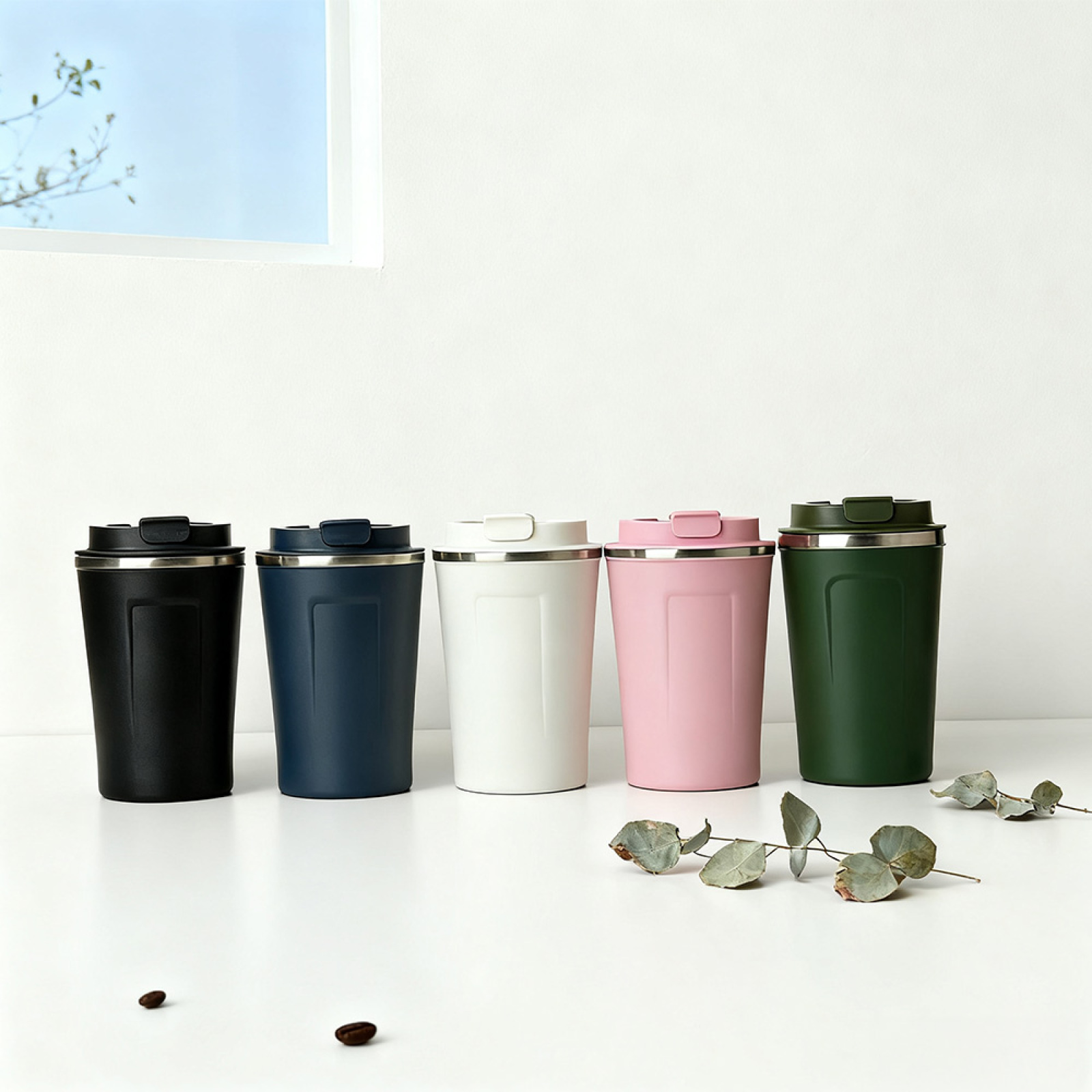 Hot Sale 500ml Coffee Mug Cup Stainless Steel Vacuum Insulated Thermal Tumbler With Lid Double Wall Car Tumbler Flask Bottle Cup
