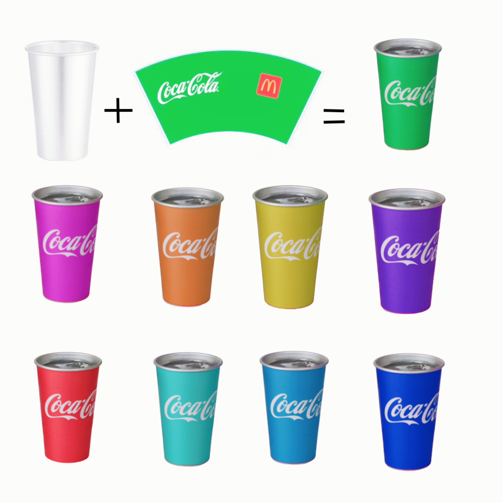 470ml Temperature-Sensitive Aluminum Tumbler Party Color-Changing Cup for Drinks & Water Reusable 470ml Beer Cups