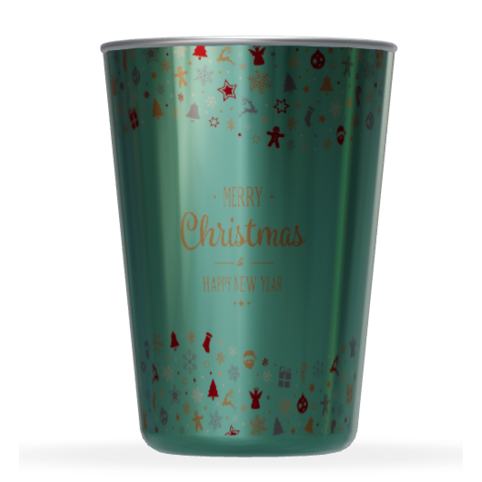 Cflask Unbreakable Durable Single Wall Stainless Steel Pint Cup, Metal Beer Tumbler, Custom Logo Available Vacuum Insulated Mug