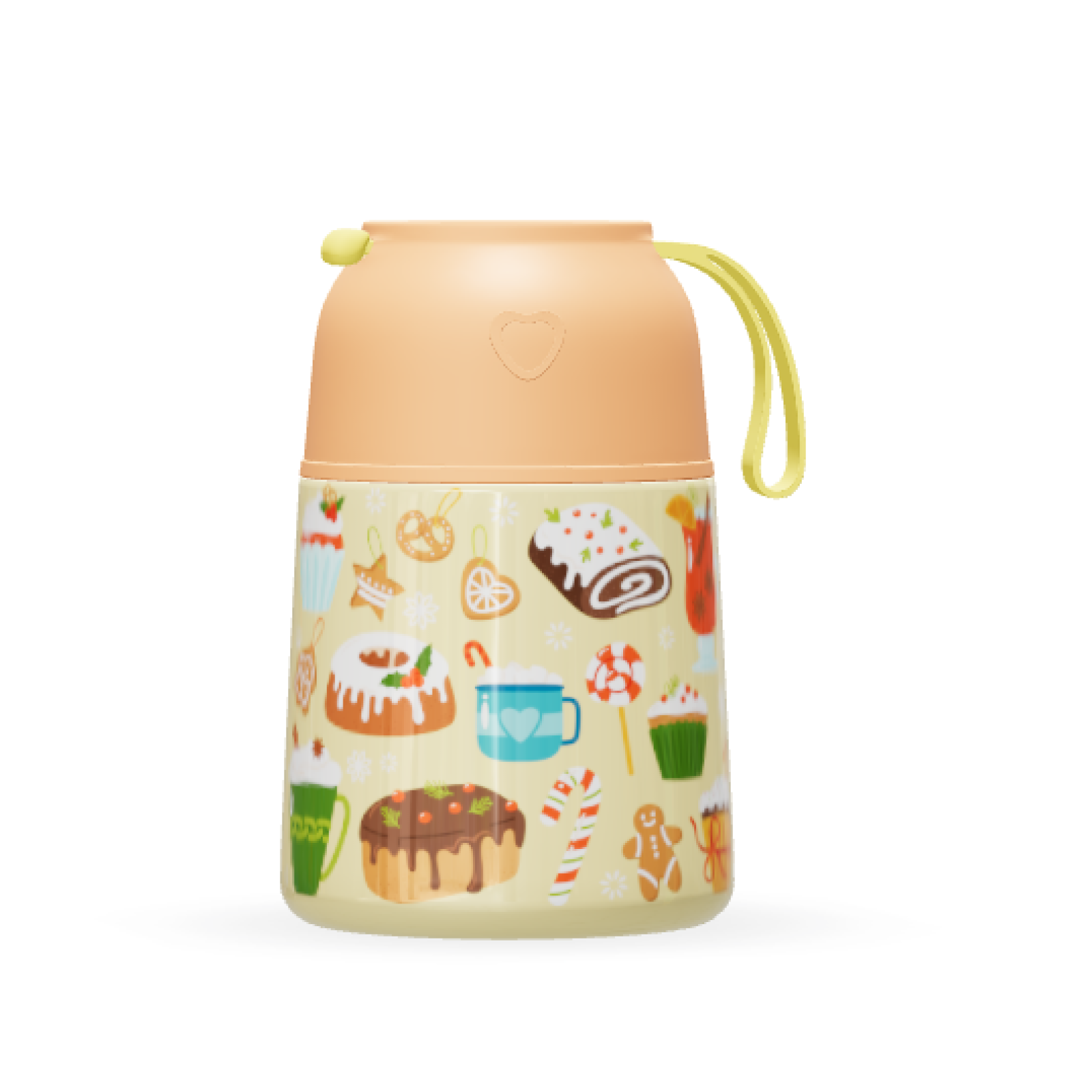 Custom Food Jar Flask For Hot Food Stainless Steel Vacuum Insulated Soup Food Container For Kids
