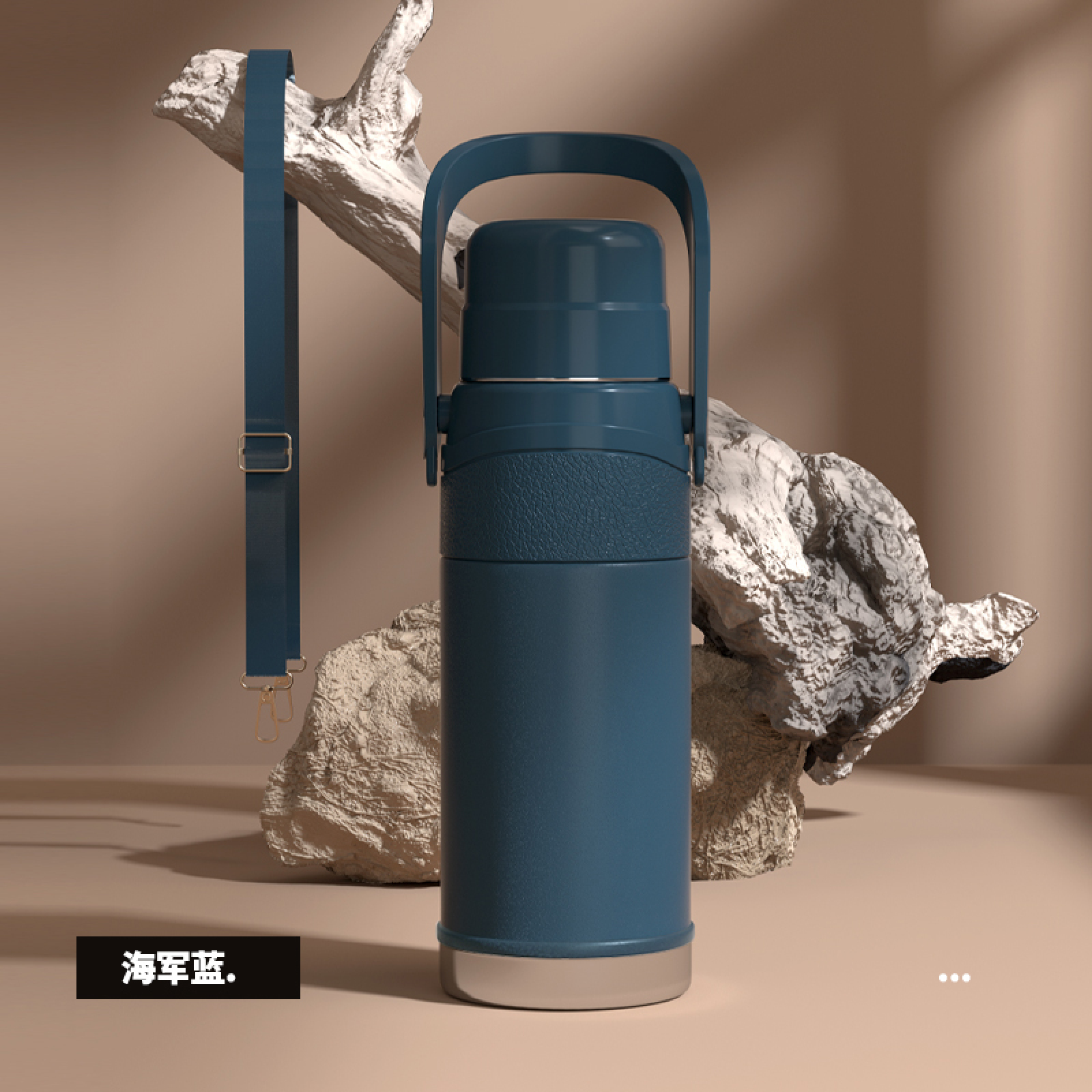 Cflask Portable High Capacity Wide Mouth Stainless Steel Vacuum Flask Water Bottle, Outdoor Sports Thermal Insulated Tea Bottle, Support OEM&ODM Customize