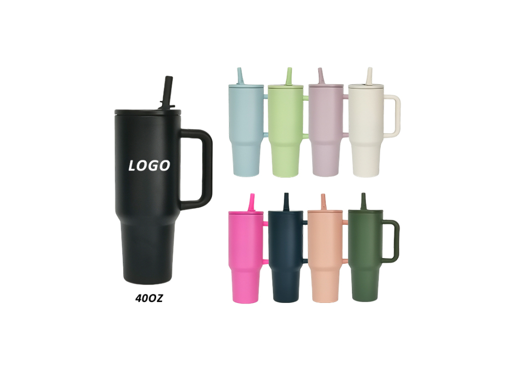 Elevate Your Style with the High-Quality 40oz Stainless Steel Tumbler#