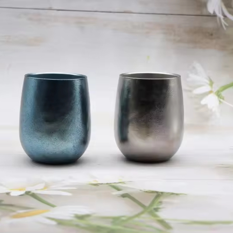 Wholesale 260ML Pure Titanium Water Cups Popular Color Beer Mugs for Wine and Beer Party Occasions