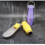 New Trending 25oz Single Wall Stainless Steel Dog Drinking Feeder Running Pet Bottle Reusable Water Dispenser with PP Top