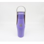 New Trending 25oz Single Wall Stainless Steel Dog Drinking Feeder Running Pet Bottle Reusable Water Dispenser with PP Top