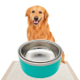 New Arrival Large Capacity Stainless Steel Dog Water Bowl Insulated Drinking Bottle Pet Bowl for Traveling Eating
