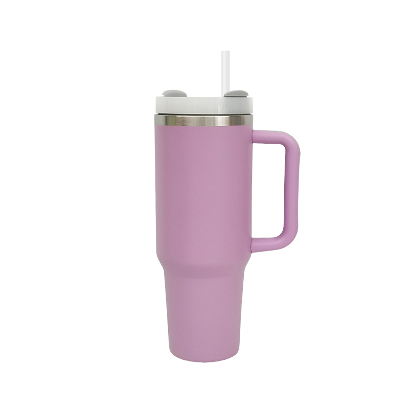 Wholesale Travel Leakproof Lids 40oz Tumbler Mug Reusable Drinking Cups 40oz Tumbler with Handle and Straw