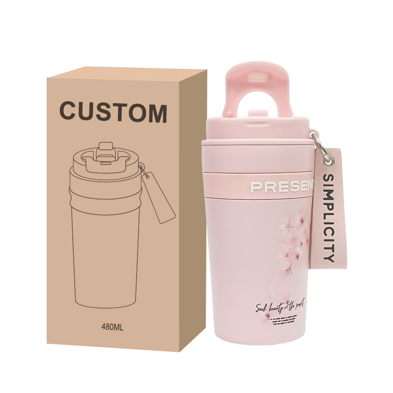 Wholesale Vacuum Insulated Double Wall Tumbler Coffee Mugs Reusable Stainless Steel 304 Coffee Mug for Travel