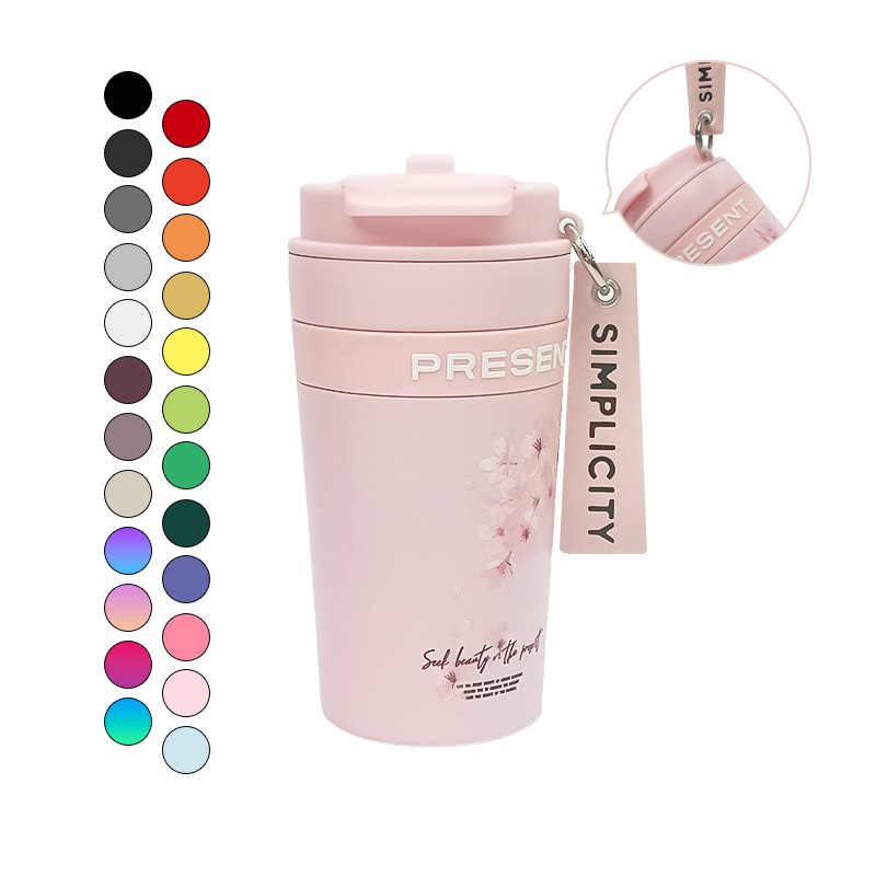 Wholesale Vacuum Insulated Double Wall Tumbler Coffee Mugs Reusable Stainless Steel 304 Coffee Mug for Travel