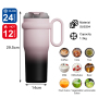 Hot Selling Colorful Stainless Insulated 40oz Tumbler Coffee Mug Water Bottle Vacuum Insulation Cup Tumbler With Lid and Straw
