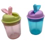Manufacture Good Quality Gym Solid Color Single Wall Reusable Pp Motivation Plastic Cups with Adults School and Gym Use Bottles