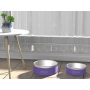 New Arrival Hot Seller Double Wall Stainless Steel 1000ml Pet Series Bowls for Dogs logo Can Be Customized