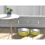 New Arrival Hot Seller Double Wall Stainless Steel 1000ml Pet Series Bowls for Dogs logo Can Be Customized