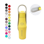 Hot Sale Portable Pet Dog Water Bottle Stainless Steel Pet Flask Bottle 2 in 1 Pet Water Flask for Outdoor Activity