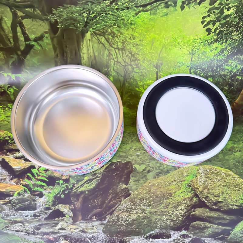 Wholesale Large Capacity Stainless Steel Pet Feeding Bowl New Design Eco Friendly Pet Dog Bowls Dog Water Food Bowls