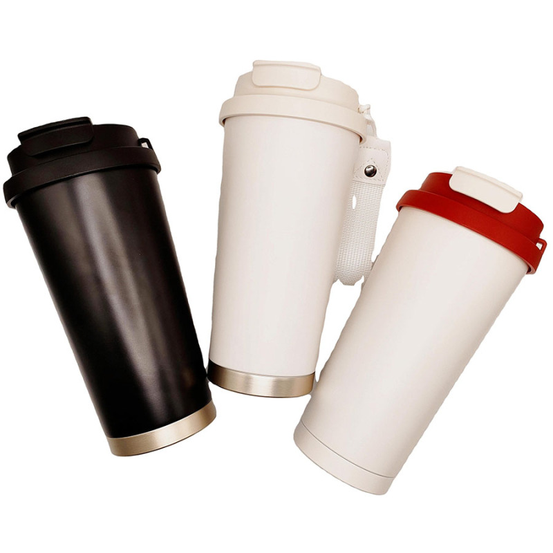 Hot Sale Custom  Leakproof Double Wall Vacuum Thermos Car Cup Inner 316 Stainless Steel Insulated Travel Coffee Tumblers with