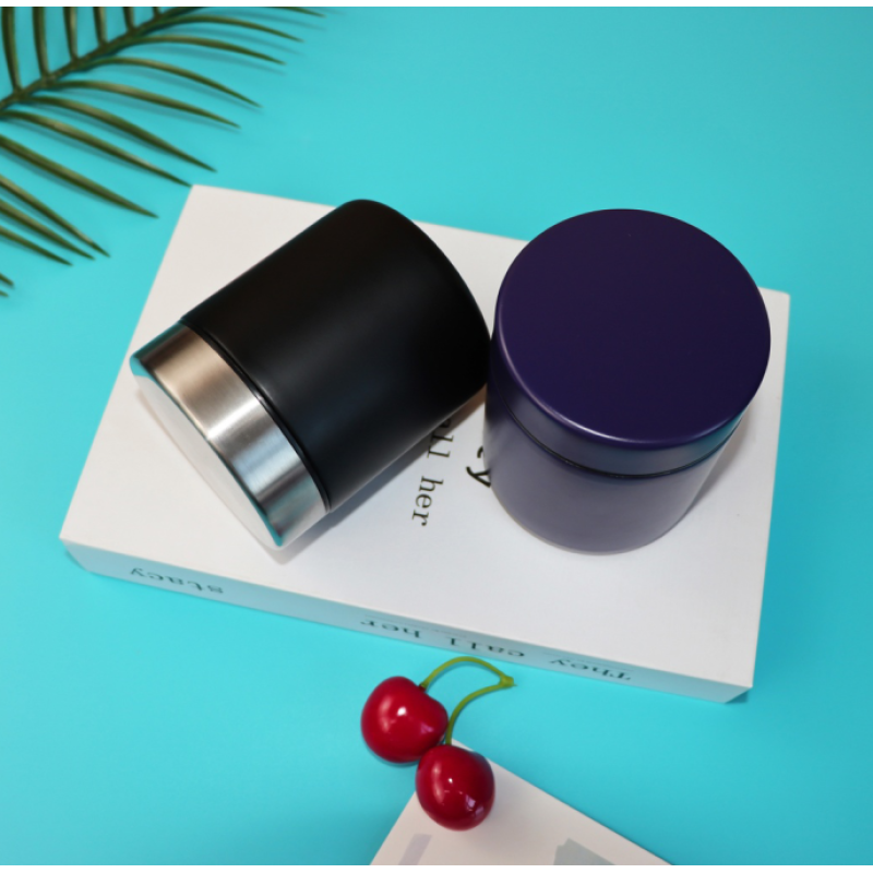 Wholesale Portable Mini Bento Box for Office Workers Students Double Wall Stainless Steel Thermos Food Flask