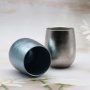 Hot Sale 260ml Titanium Cup Double Wall Vacuum Travel Mug 304 Stainless Steel for Cold Hot Drinks Wine Coffee Cocktails Beer