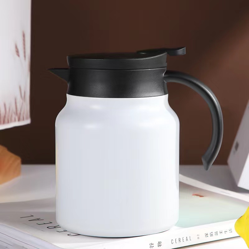 Wholesale 1L Large Capacity Stainless Steel Flask Water Bottle 1000ml Thermal Jug Thermos Flask with Handle