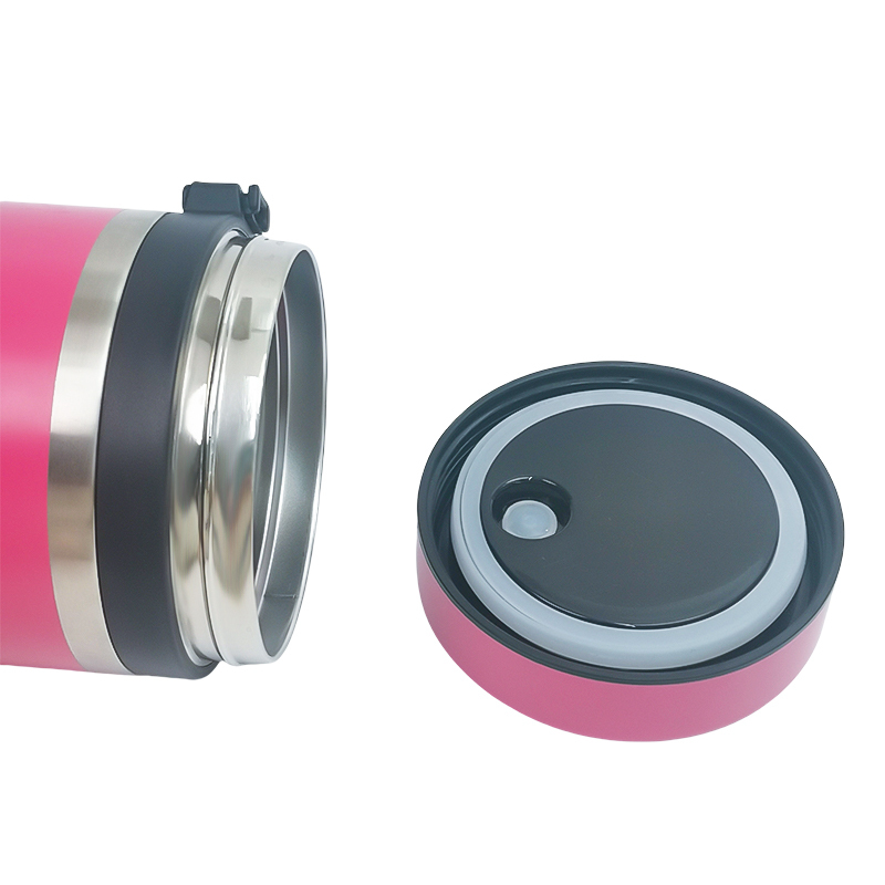 Wholesale 650ml Metal Lunch Box Food Container Double Wall Stainless Steel 22oz Food Jar with Spoon