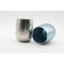 Double Metal Outdoor Tea Cup Men and Women Coffee Titanium Water Cup Manufacturers Wholesale 260Ml Titanium Bottle