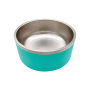 Hot Selling Powder Coated Dog Cat Food Water Bowl Custom logo Stainless Steel Pet Feeding Bowl Food Container