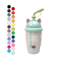 New Design 400ml Insulated Tumbler Customizable Coffee Mug Durable Stainless Steel Tumbler with Straw