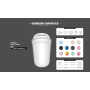 Wholesale New Arrival 316 Stainless Steel Office Travel Leak Proof Belt Rope Coffee Mug Cup Water Bottle for Travel