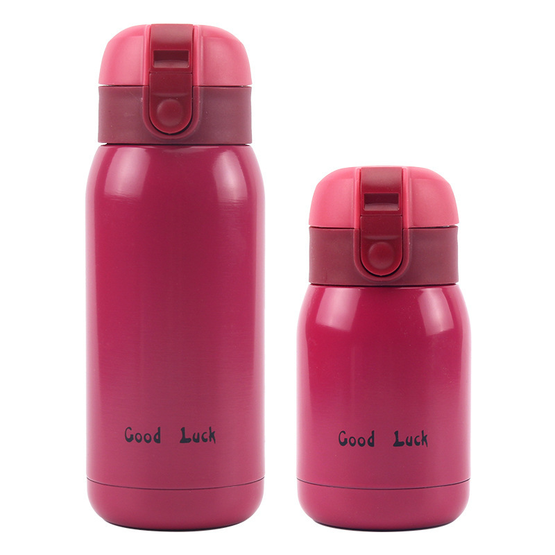 Wholesale Thermal Water Bottle with Bounding Cap Portable Sports Mug Stainless Steel Drink Cup 200ml 360ml Office Cup for Work