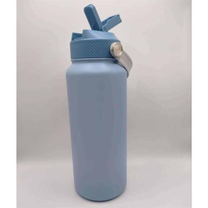 New Design 316 Stainless Steel 750ml Outdoor Insulated Thermos Vacuum Sports Coffee Cup Water Bottle with Handle
