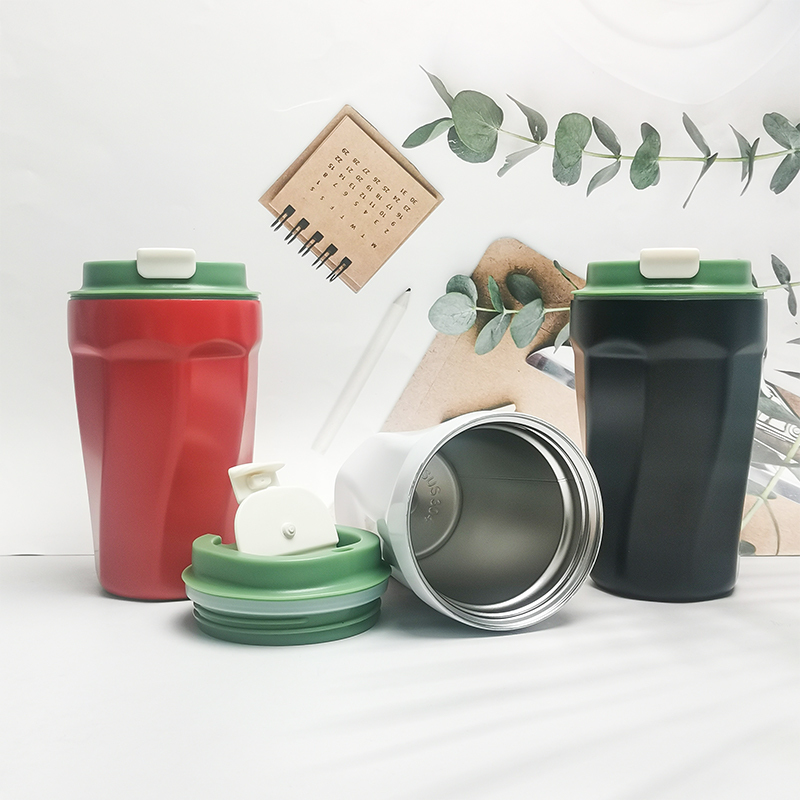 Wholesale Reusable Stainless Steel Travel Coffee Mug with Custom logo Insulated Vacuum Double Wall Office Tea Cup