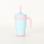 Wholesale 14oz Tumbler with Handle for Kids Students Leakproof Insulated Stainless Steel Coffee Mug with Lid