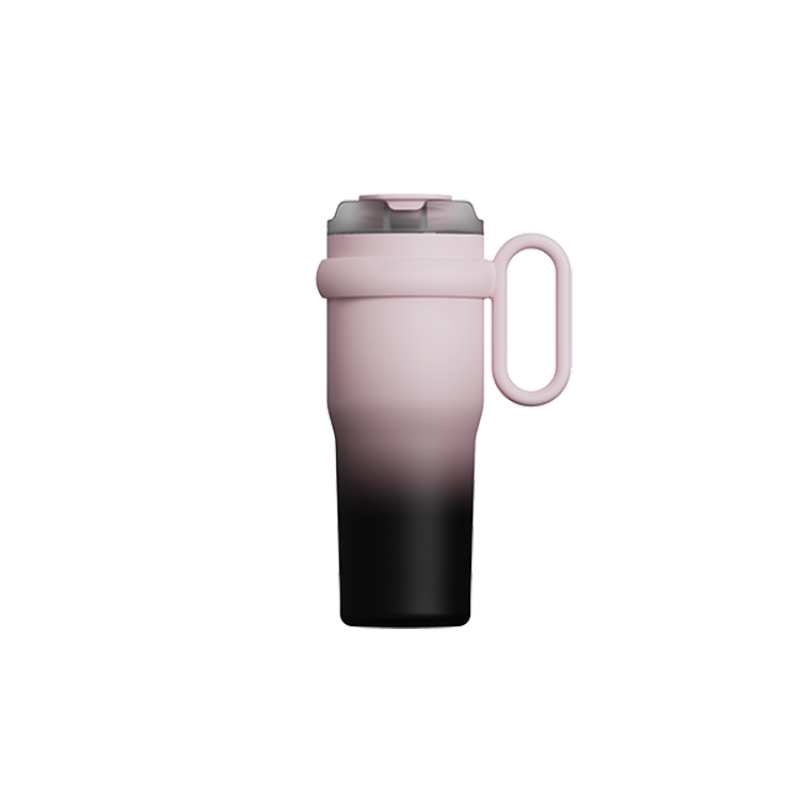 New Design Wholesale Portable Fashion Drink Insulated Mug Water Bottle Vacuum Insulation Cup Tumbler With Lid and Straw