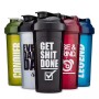 Plastic Sport Water Cup 400ml Fitness Sports Water Bottle with Mixer Ball BPA Free Plastic Water Cup
