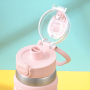 New 316 Stainless Steel Double-Wall Insulation Customized Business Gift Thermos Cup Vacuum Water Bottle with Double Drink Lid