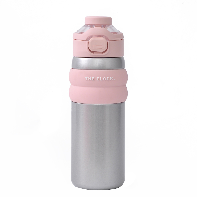 New 316 Stainless Steel Double-Wall Insulation Customized Business Gift Thermos Cup Vacuum Water Bottle with Double Drink Lid