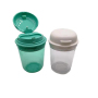 2024 New Small Style Gift Kids Little Fresh Multifunction Plastic Coffee Cup Mug Water Bottles with Belt Straw