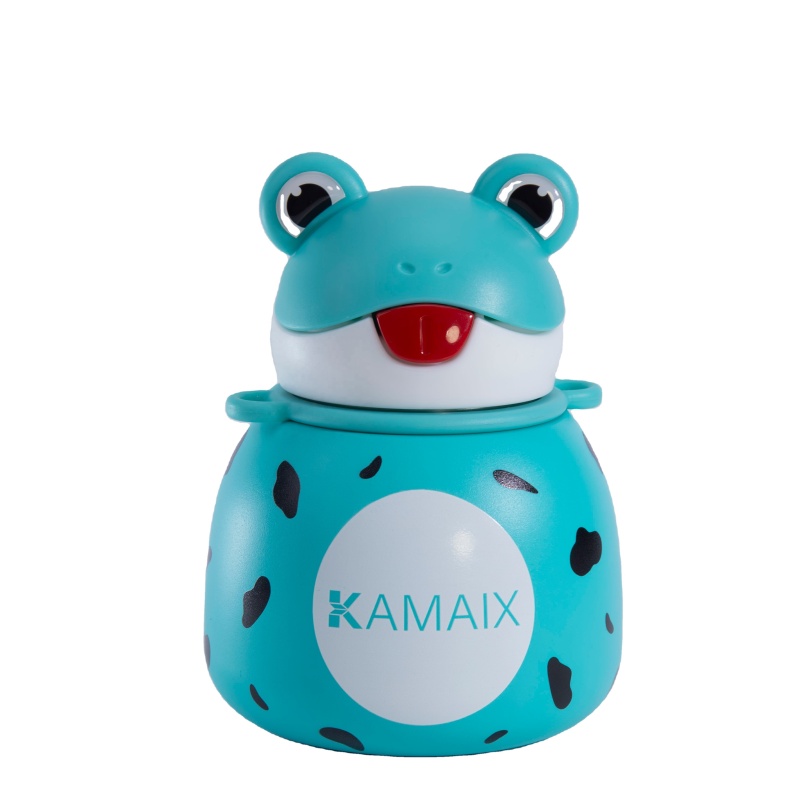 Kids Use Double Wall Stainless Steel Water Cup 600 ml Large Capacity Travel Mug with Cup Rope
