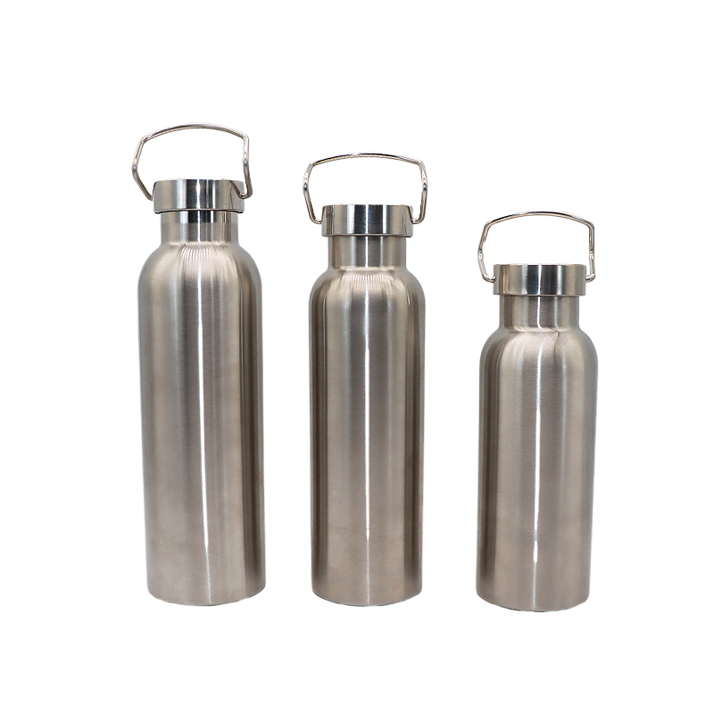 Wholesale Stainless Steel Water Bottle Portable Camping Rtavel Sports Bottle Drinking Double Wall Flask