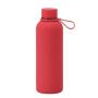 Travel Sport Custom Color Rubber Painting Stainless Steel 304 Insulated Water Bottles Termos Water Bottle with Finger Belt