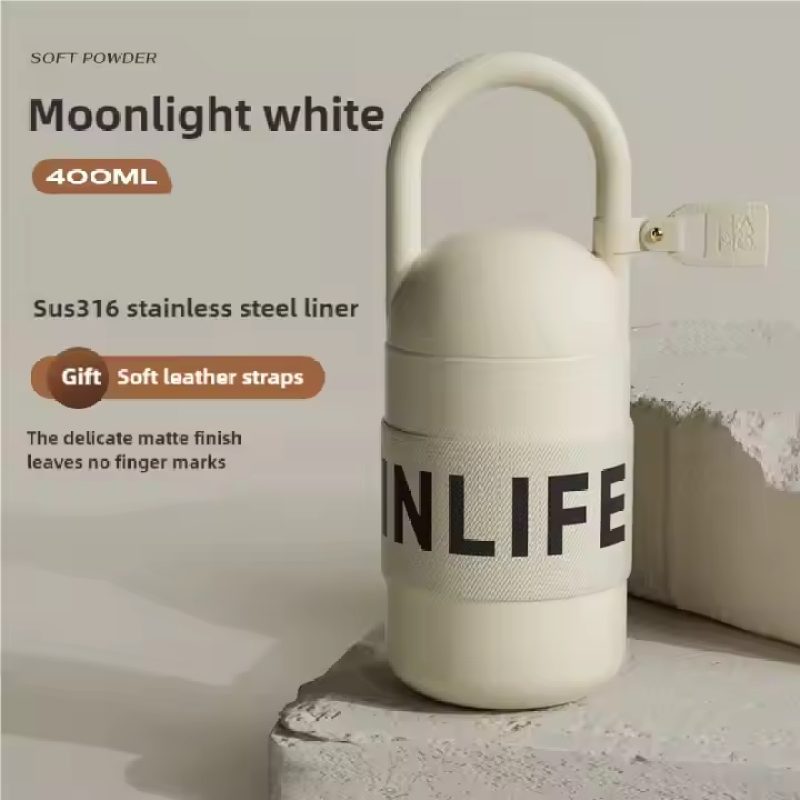 Portable 400ml Insulated Stainless Steel Tumbler 316 Custom Traveler Car Coffee Cup Thermal Coffee Mug for On-The-Go Use