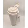 New Coffee Mugs Double Wall Stainless Steel Vacuum Insulated Travel Mugs Direct Drinking Mug with Portable Handle Lid