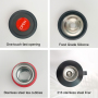 Wholesale Double-layer Stainless Steel Vacuum Insulated Flask  Sport Water Bottle With Handle Lid