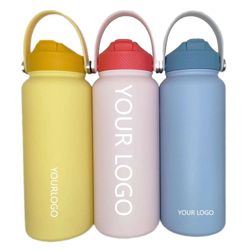 Reusable Cheap Travel 1100ml/750ml Soft Soft Contact Sports Touch Drink Cup Vacuum Flask Sport Water Bottle Insulated Tumbler