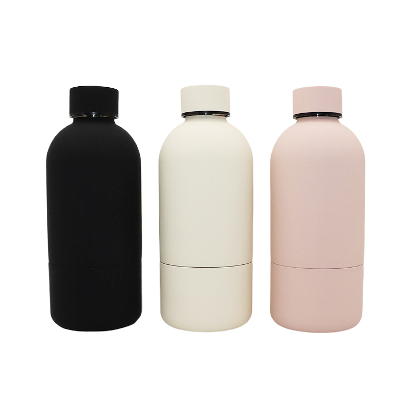 Wholesale Stainless Steel Small Mouth Thermos Bottle Large Capacity Thermo Flask with 200ml Tea Beer Water Cup