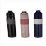 Outdoor Sports Portable Double Drink Stainless Steel Thermos Cup Vacuum Flasks Thermoses Water Bottle with Handle