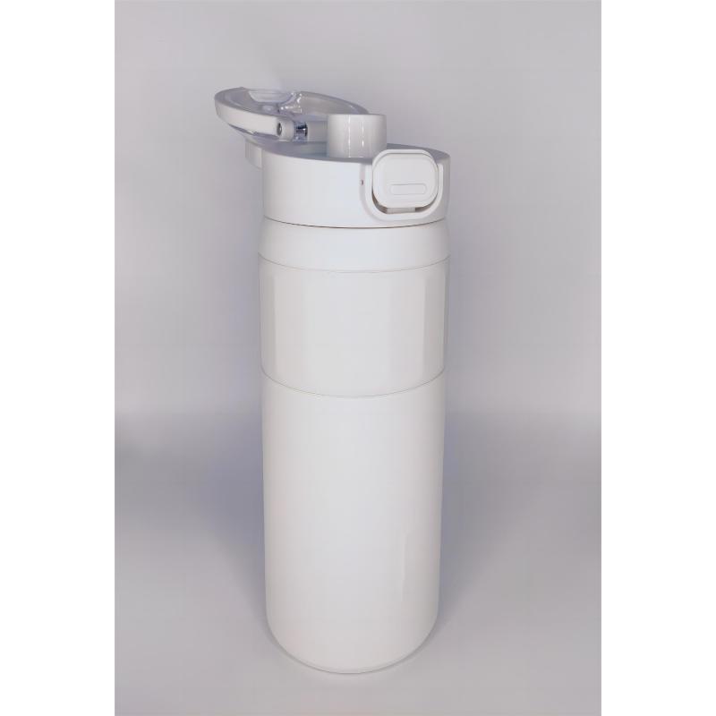Outdoor Sports Portable Double Drink Stainless Steel Thermos Cup Vacuum Flasks Thermoses Water Bottle with Handle